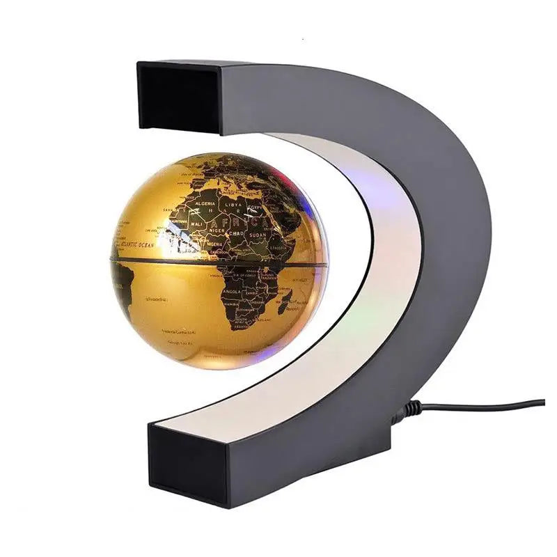 Globo a Levitazione Magnetica con Mappa del Mondo Led Sfera Decorativa per Casa Regalo di Compleanno