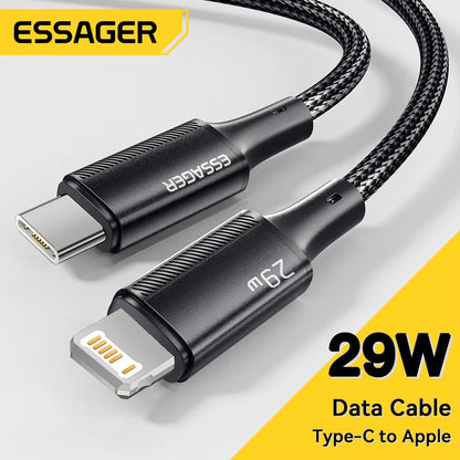 Cavo USB C Ricarica Veloce da 29 W per iPhone 14 13 12 11 Pro Max iPad e MacBook