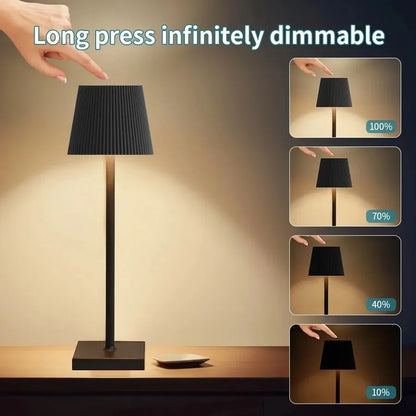 Lampada Da Tavolo Led Dimmabile Al Tocco Ricaricabile Senza Fili Design Nordic Per Cameretta E Scrivania