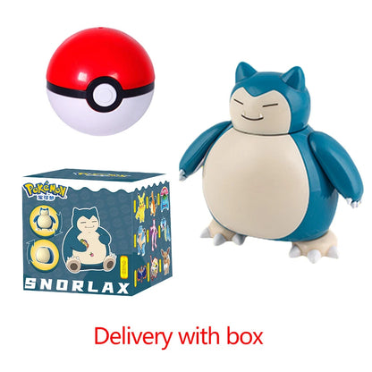 Pokemon Pokeball Figura Palla Pikachu Charizard Mewtwo Mew Eevee Gengar Lapras Blastoise Venusaur Gyarados Giocattolo Educativo Per Bambini