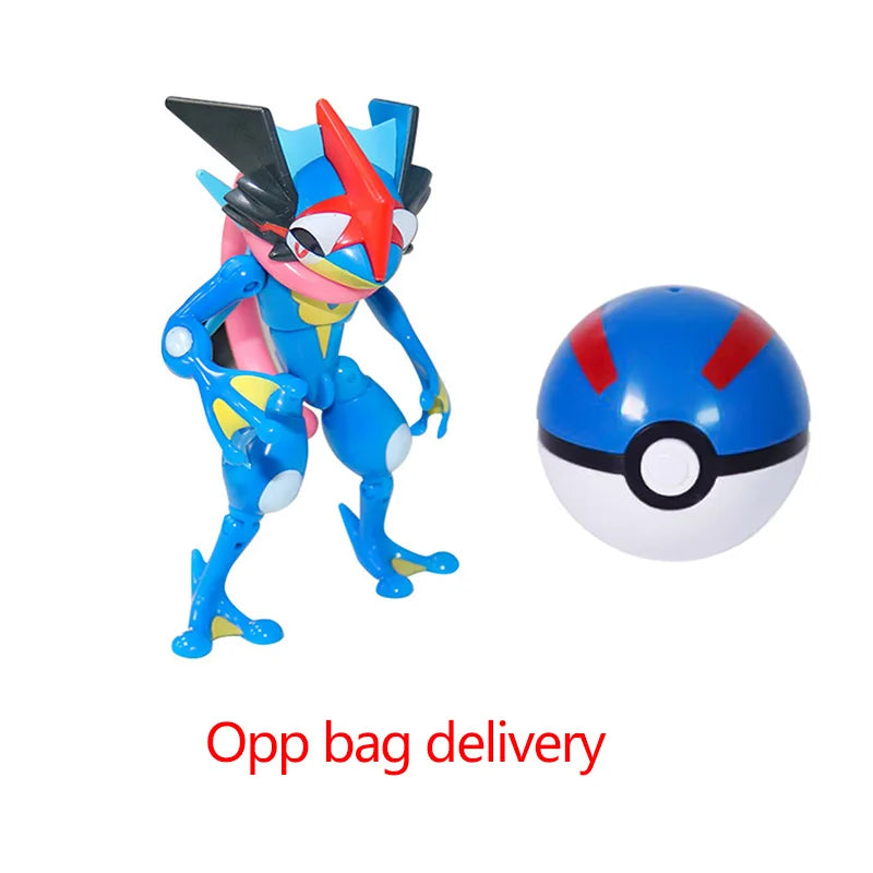 Pokemon Pokeball Figura Palla Pikachu Charizard Mewtwo Mew Eevee Gengar Lapras Blastoise Venusaur Gyarados Giocattolo Educativo Per Bambini