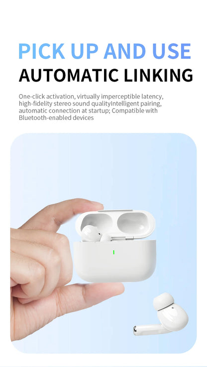 Auricolari Bluetooth Senza Fili Air Pro 2025 TWS HiFi Impermeabili Con Microfono E Supporto Siri