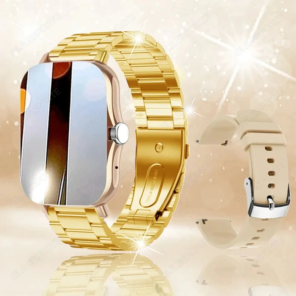 Smartwatch Da 1,83 Pollici Con Touchscreen Completo Per Fitness E Chiamate Bluetooth