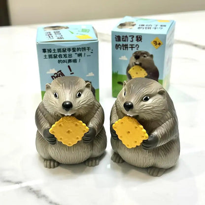 Giocattolo Marmotta Antistress Sonoro Da Scrivania, Divertente Gioco Da Ufficio E Casa