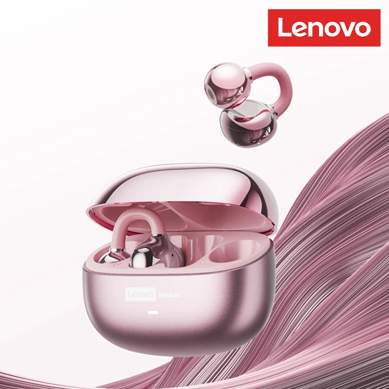 Lenovo LE302 Auricolari Bluetooth 6.0 Con Cancellazione Del Rumore, Lunga Durata Batteria, Microfono E Siri