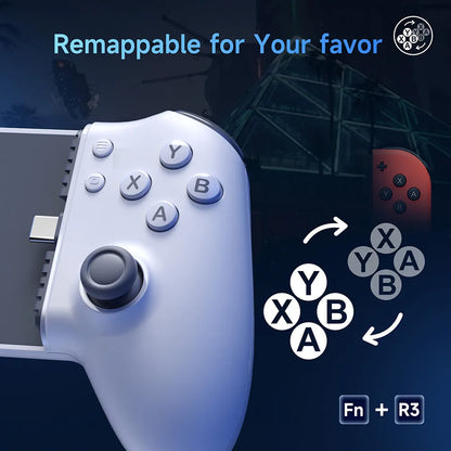 EasySMX M15 Gamepad per Telefono Cellulare Tipo C Controller Meccanico Hall per Android iPhone 15/16 Cloud Gaming Xbox Game Pass