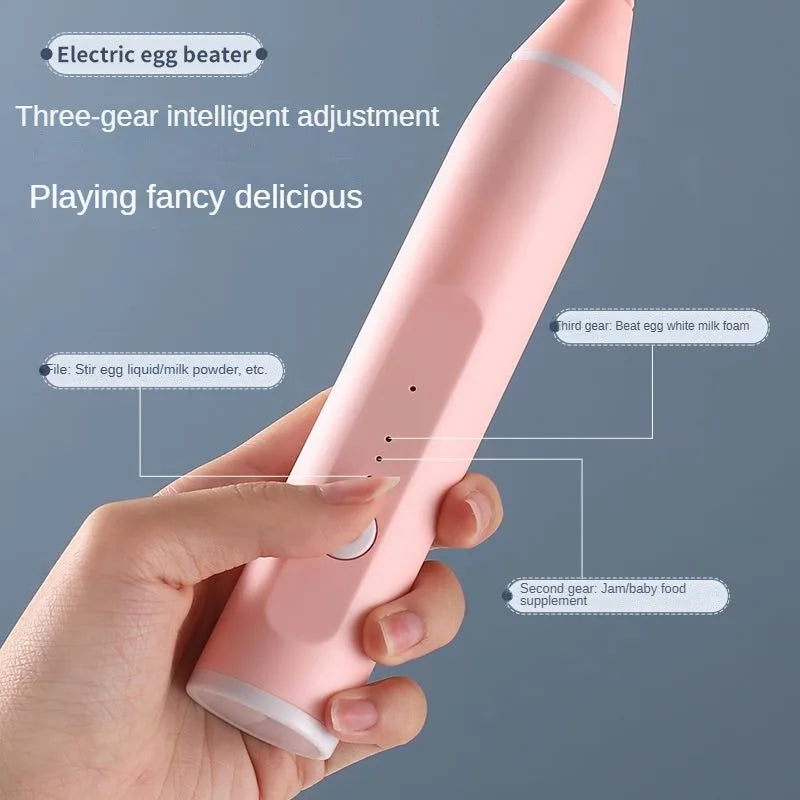 Frullatore Elettrico Multifunzionale Da Cucina Con Accessori Frusta E Tritatutto 3 Velocità Funzione Turbo
