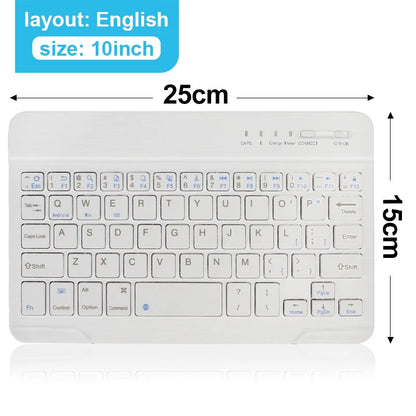 Tastiera Wireless Mini Bluetooth Per Laptop Tablet Smartphone Ricaricabile Compatibile Android iOS Windows
