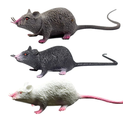 Mouse In Simulazione Realistica In PVC Leggero Per Scherzi Notturni E Trucchi Da Gioco