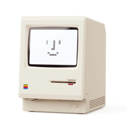 Sveglia retrò Maclock Macintosh Un classico ornamento da tavolo con un design dell'orologio digitale