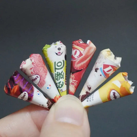 Miniatura Mini Gelato Birra Può Alimenti Snack Bevande Modello Per Blyth Ob11 Bambole Accessori Per Bambini Giochi Di Imitazione Supermercato Giocattoli