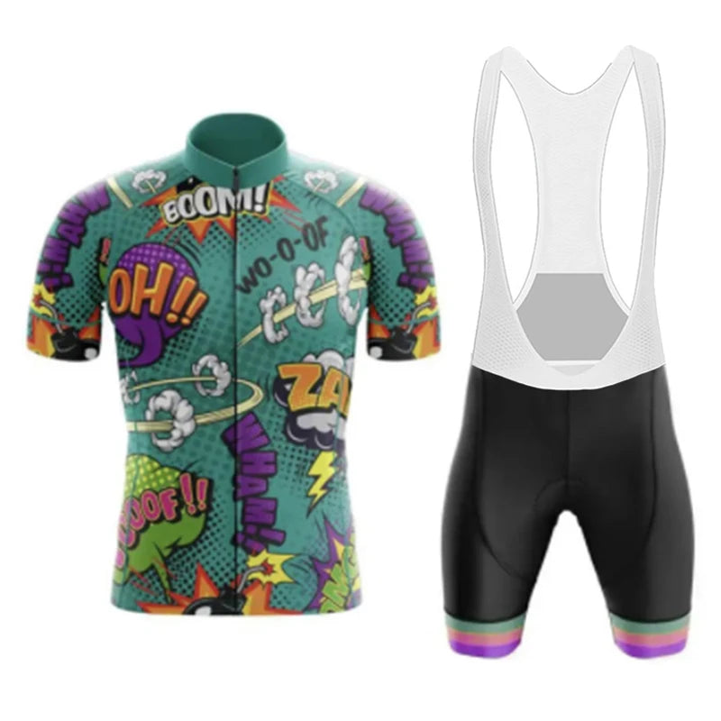 Maglia Ciclismo Estiva Rosa Con Stampa Maialino Cartoon Traspirante Asciugatura Veloce Protezione UV Tasche