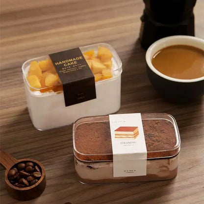Scatole Trasparenti In PP Con Coperchio Per Conservare Biscotti E Snack Confezioni Per Prodotti Da Forno