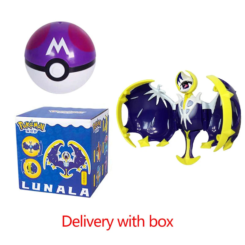 Pokemon Pokeball Figura Palla Pikachu Charizard Mewtwo Mew Eevee Gengar Lapras Blastoise Venusaur Gyarados Giocattolo Educativo Per Bambini