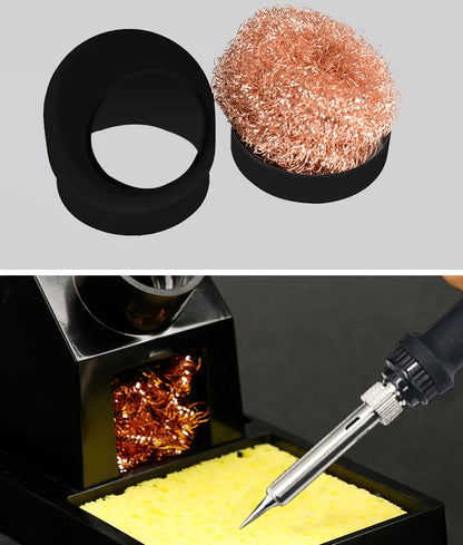 Punte Per Saldatore Kit Spazzola Detergente Per Filo E Supporti Per Riparazioni Saldatura BeBosLook