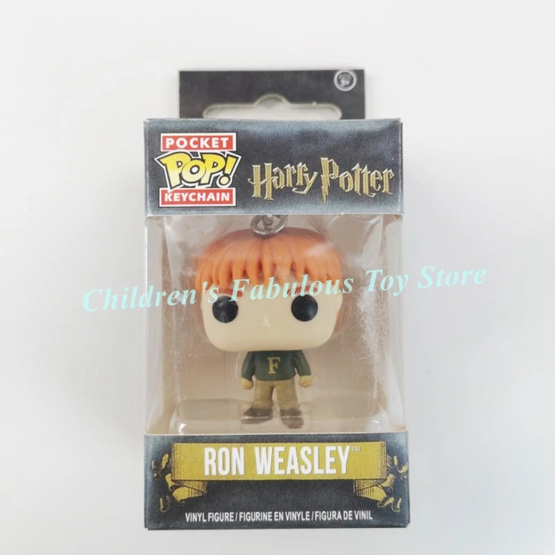 Portachiavi Harry Potter Pocket Pop Con Hermione Granger Ron Weasley Dumbledore Snape Voldemort