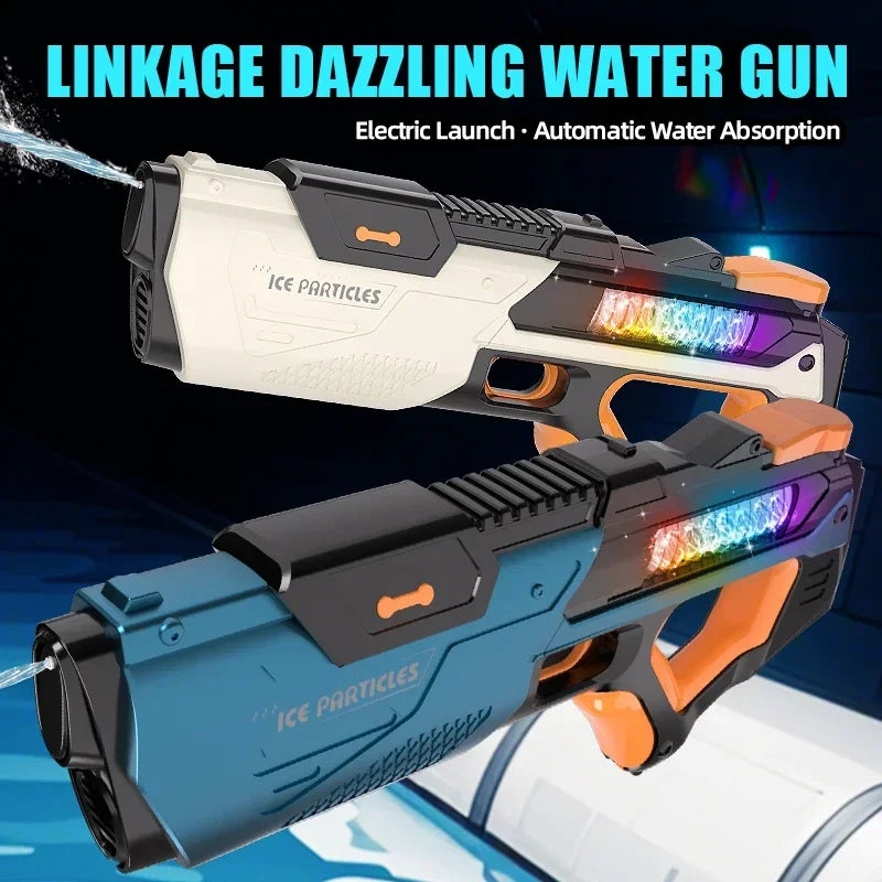 Pistola Ad Acqua Elettrica Per Bambini Esterni Giochi Estivi Spiaggia Battaglie Fantasia 12 Anni