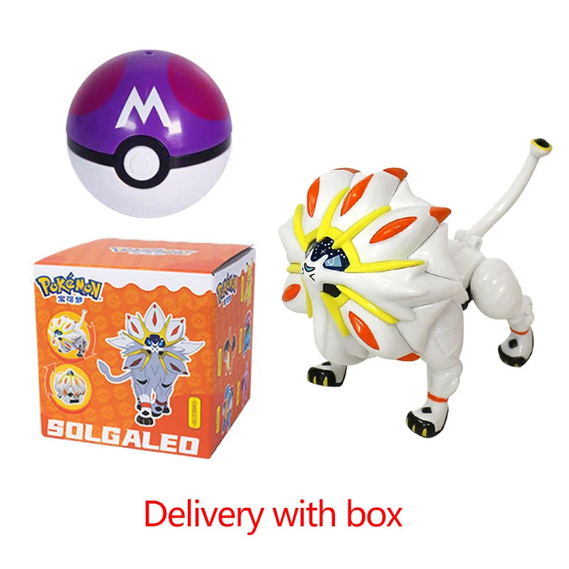 Pokemon Pokeball Figura Palla Pikachu Charizard Mewtwo Mew Eevee Gengar Lapras Blastoise Venusaur Gyarados Giocattolo Educativo Per Bambini