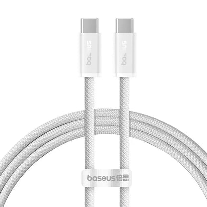 Baseus Cavo Usb C A Usb C 100 W Ricarica Veloce Treccia Alta Qualità Compatibile Con Iphone Macbook Ipad Samsung