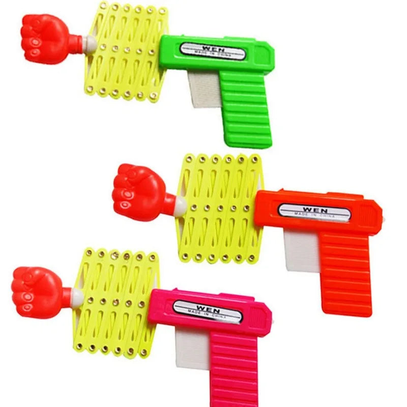 Pistola Giocattolo Telescopica Retrattile In Plastica Per Bambini Regalo Divertente