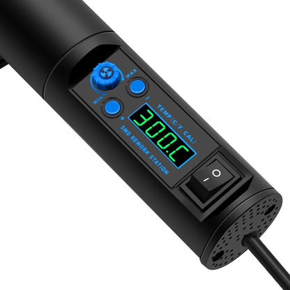 Pistola Ad Aria Calda Elettrica Con Display Digitale E Temperatura Regolabile 700W Per Riparazioni Telefoniche