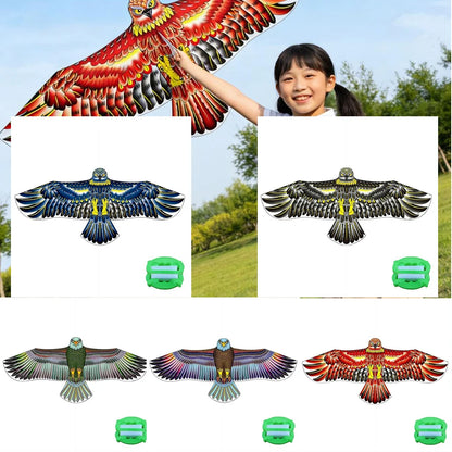 Aquilone Gigante A Forma Di Aquila Con Corda Da 30 Metri E Dimensione 1,1 Metri Gioco All Aperto Per Famiglie