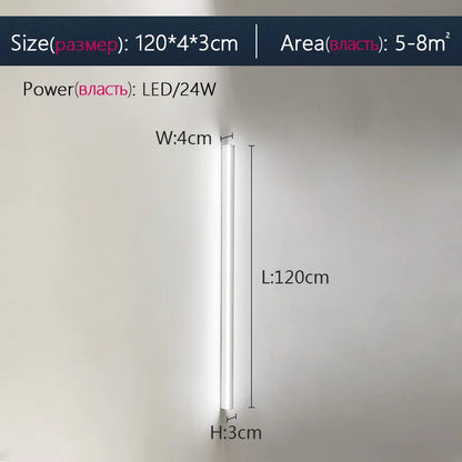 Lampada Da Parete Impermeabile Esterni Led Luce Giardino Recinzione Balcone Cancello Design Moderno