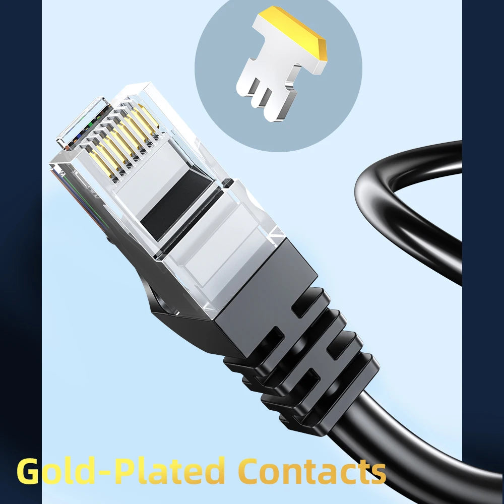 Cavo Ethernet Cat6 UTP RJ45 5m 10m 15m Per Router Portatile E Computer Ad Alta Velocità