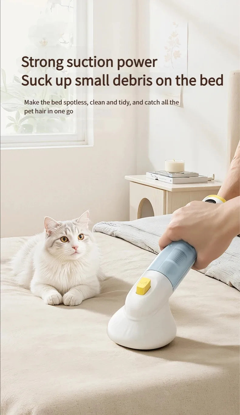 Aspirapolvere per animali domestici con tecnologia ciclonica Forte aspirazione multifunzionale per la depilazione di animali domestici in auto e pulizia della casa