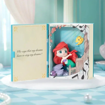 Pop Mart Disney Princess Fairy Tales Scene Sets Figura Da Scrivania PVC 9,5 cm Scatola Misteriosa