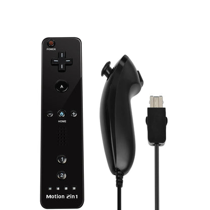 Set controller 2 in 1 per Nintendo Wii Joystick Motion Plus opzionale Gamepad remoto wireless con custodia in silicone Videogioco