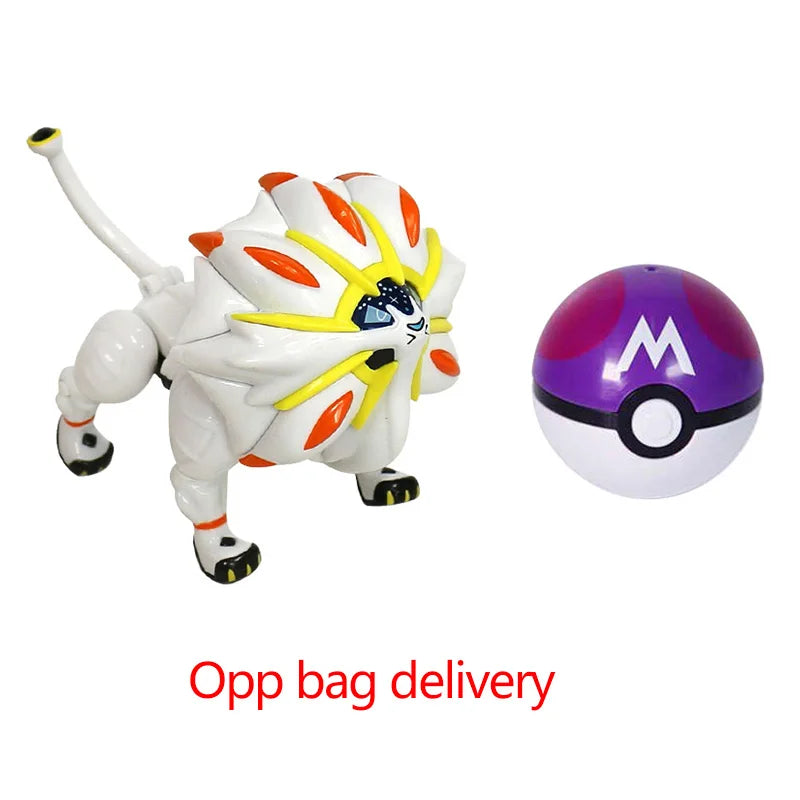 Pokemon Pokeball Figura Palla Pikachu Charizard Mewtwo Mew Eevee Gengar Lapras Blastoise Venusaur Gyarados Giocattolo Educativo Per Bambini