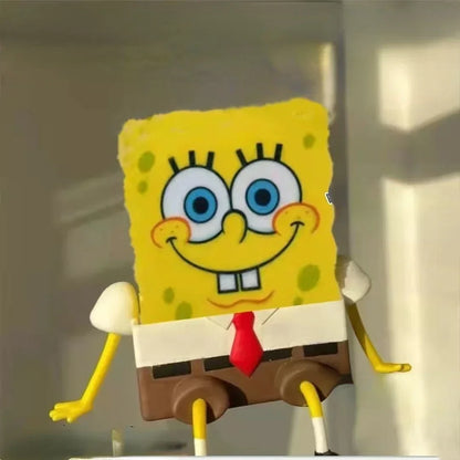 Spugna Per Piatti Con Spazzola Integrata SpongeBob Panno Cucina Abrasiva Per Pulizia Efficace
