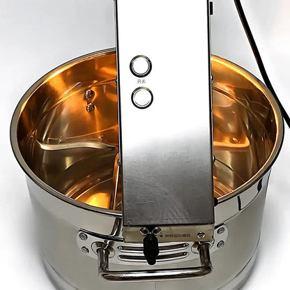 Macchina Multifunzione Per Alimenti Con Mescolatore Integrato 10L 50W 220V Friggere E Mescolare