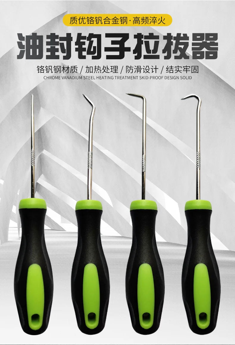 Set Utensili Di Precisione In Acciaio Inox Con Ganci E Estrattore Professionale Completo