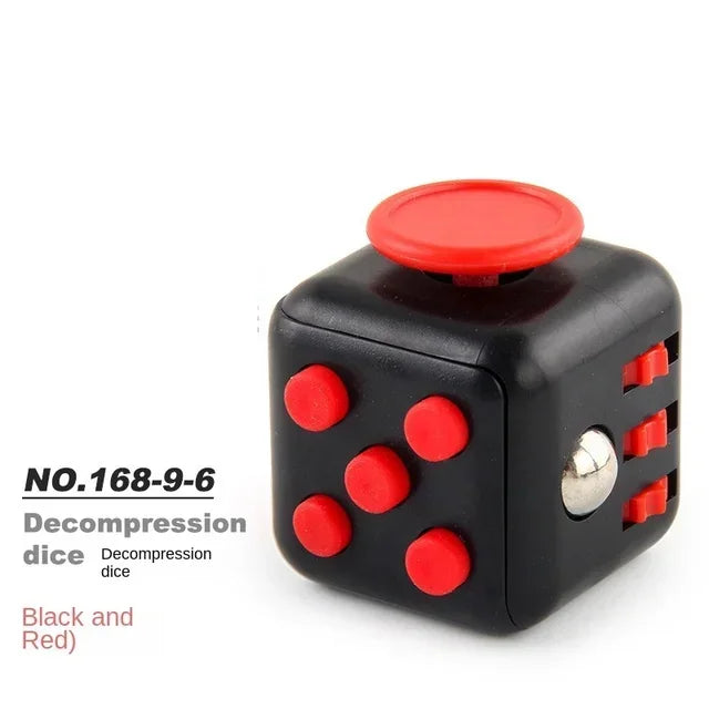 Dadi Di Decompressione Fidget Monocolore Per Sollievo Dallo Stress Rilascio Ansia Adulti E Bambini