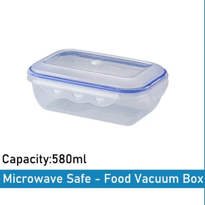 1/3PCS Scatola di Conservazione degli Alimenti Sottovuoto Contenitore di Immagazzinaggio Frigo Organizzatore Microonde Sicuro Conservazione Fresca Scatola di Tenuta Dispenser di Alimenti