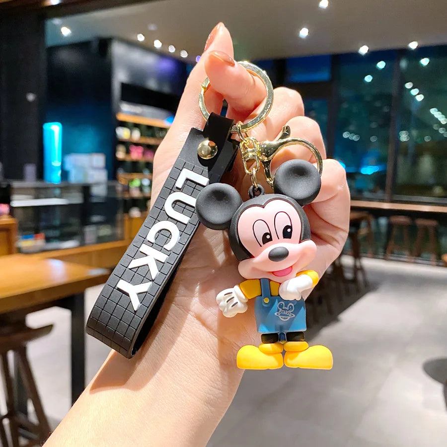 Portachiavi Anime di Halloween con Mickey, Portachiavi Cartoon Carino di Minnie, Ciondolo per Borsa Studenti, Portachiavi di Topolino, Regali di Natale