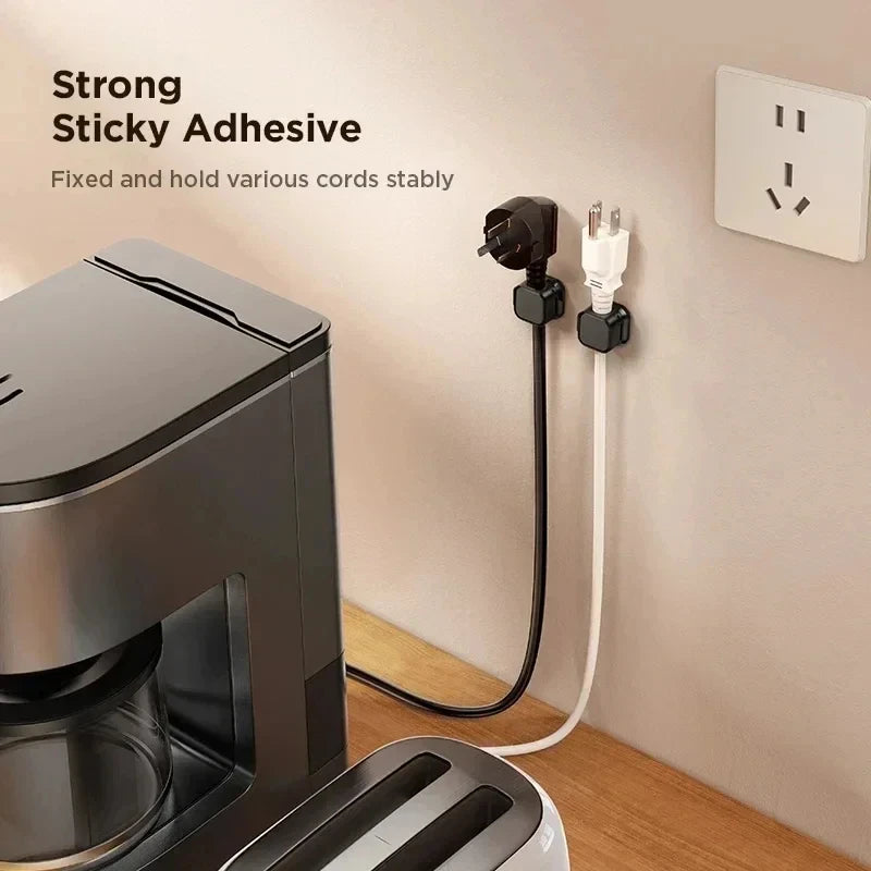 Portacavi magnetico con clip per cavi, porta cavi adesivo, organizer per cavi per la gestione della scrivania dell'home office