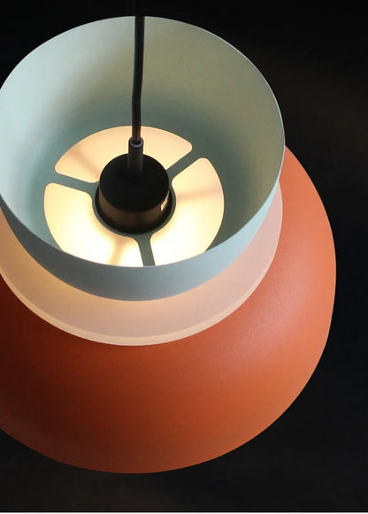 Lampada A Sospensione Macaron Nordico In Ferro Nero Design Moderno Per Soggiorno E Sala Da Pranzo
