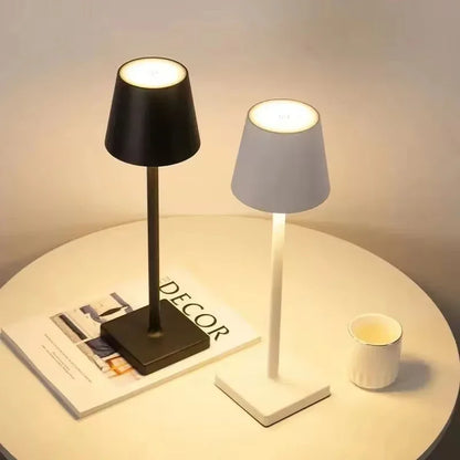 Lampada Da Tavolo Led Dimmabile Al Tocco Ricaricabile Senza Fili Design Nordic Per Cameretta E Scrivania