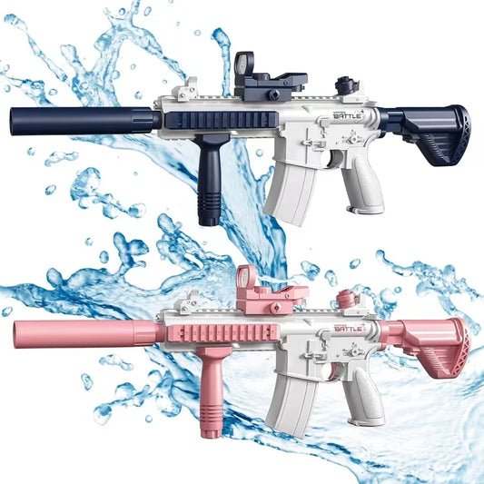 Pistola Ad Acqua Elettrica Automatica Modello M416 Per Giochi Esterni Spiaggia Estivo
