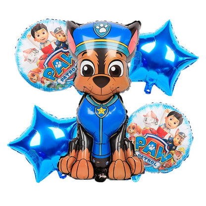 NUOVO Paw Patrol Compleanno Forniture Bomboniere Buon Compleanno Paw Patrol Kit di decorazioni per feste Piatto a palloncino Tazza Borsa regalo Adesivo per bambini