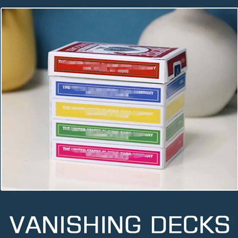 Mazzi Di Fuga Rosso Blu Per Magia Da Vicino Set Carte Per Mentalismo Illusioni Professionale