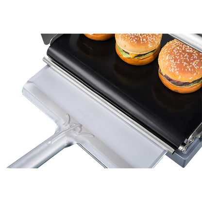 Pressa Per Hamburger Elettrica Industriale Con Controllo Touch In Alluminio Ad Alta Produttività