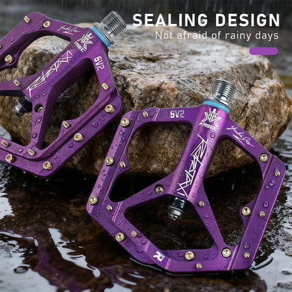 Pedali Per Mountain Bike KRSEC Ultraleggeri In Alluminio CNC Con Cuscinetti Sigillati E Perni