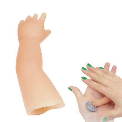 Trucchi Magici La Piccola Mano Moneta Che Scompare E Scherzi Da Vicino Per Maghi