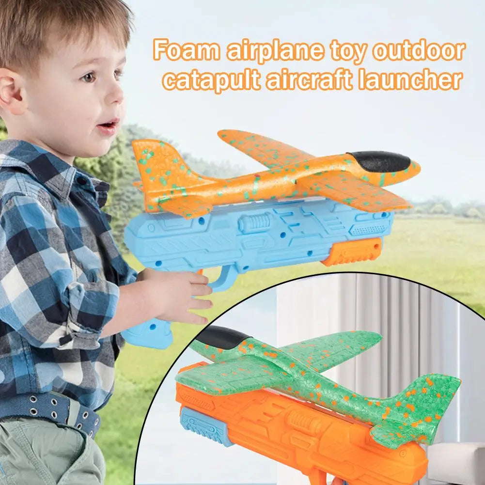 Aliante In Schiuma Per Bambini, Aereo Volante Da Lanciare All'Aperto, Gioco Da Esterni Sicuro