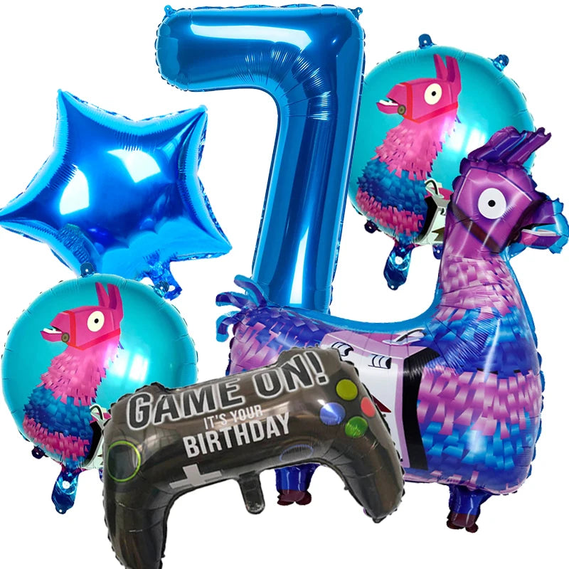 Decorazioni Festa Bambini Tema Alpaca Lama Cartoon Piatti e Tovaglie Set Per Feste