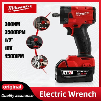 Milwaukee Kit Utensili 18V Trapano Avvitatore Percussione Smerigliatrice Angolare Sega Circolare Brushless